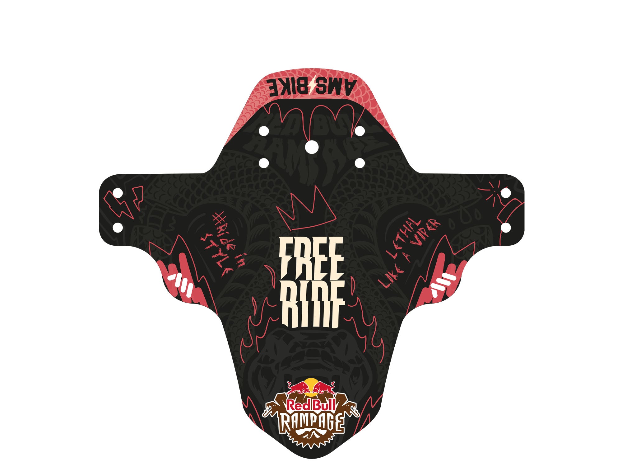 bulls sturmvogel schutzbleche AMS X Red Bull Rampage Mud Guard – Freeride Edition