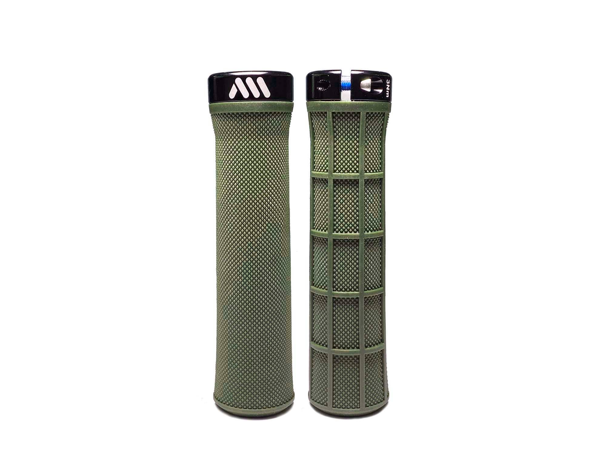 Upgrade Your Bicycle with Army Green Bike Grips AMS