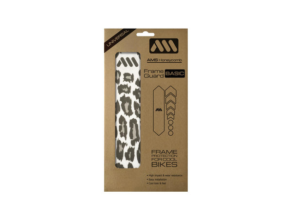 AMS Frame Guard Cheetah Basic size inside the packaging