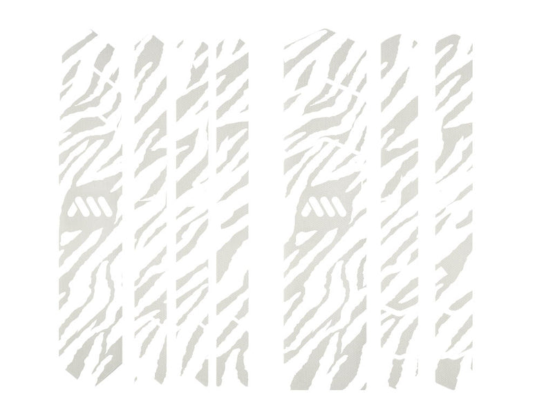 AMS Frame Guard full size Zebra animal print in white color outside the packaging