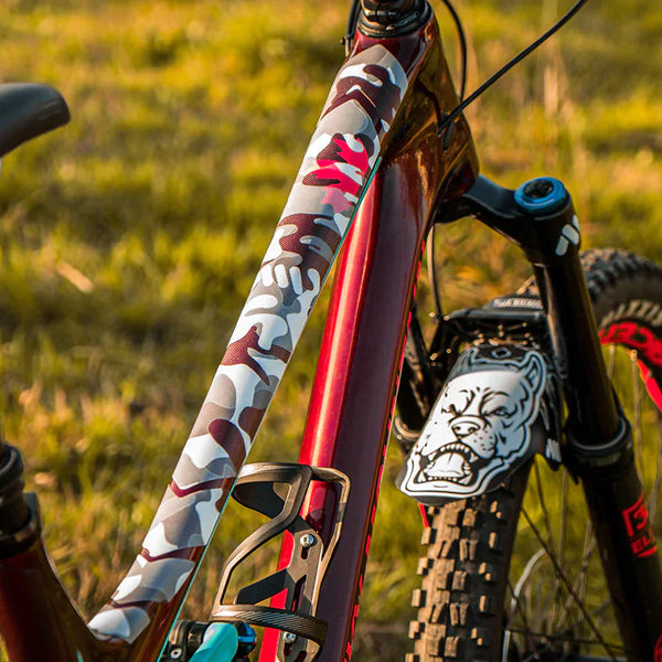 This is the right way to use a bike frame saver