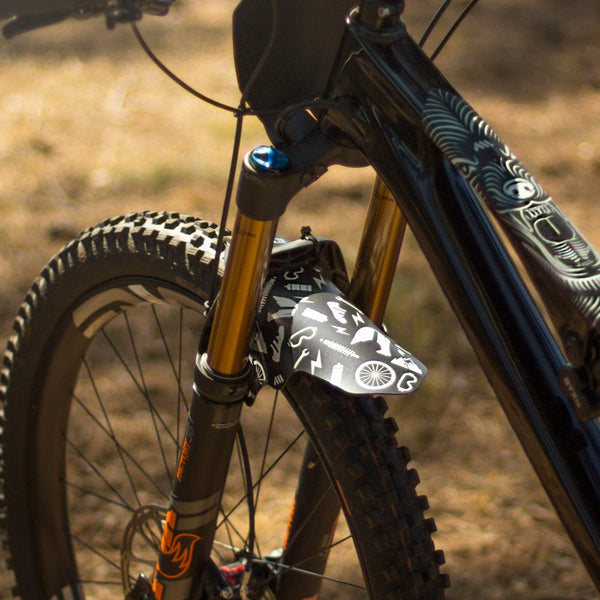 Mountain bike mudguards (+35 designs)