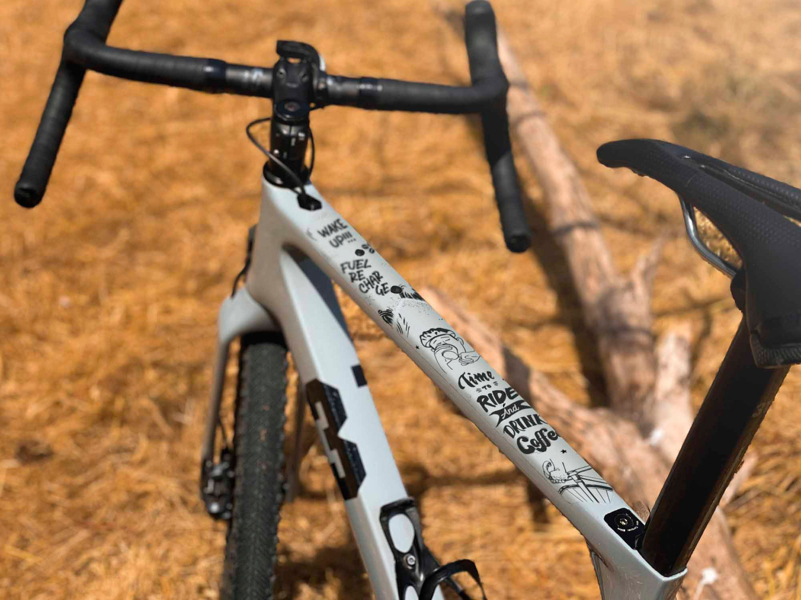 frame protection gravel bike Coffee Edition AMS Gravel/Road Frame Guard