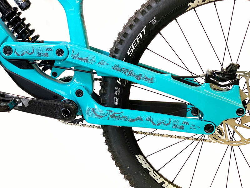 Ams R&b Frame AMS X Red Bull Hardline Frame Guard - Ultimate MTB Protection
