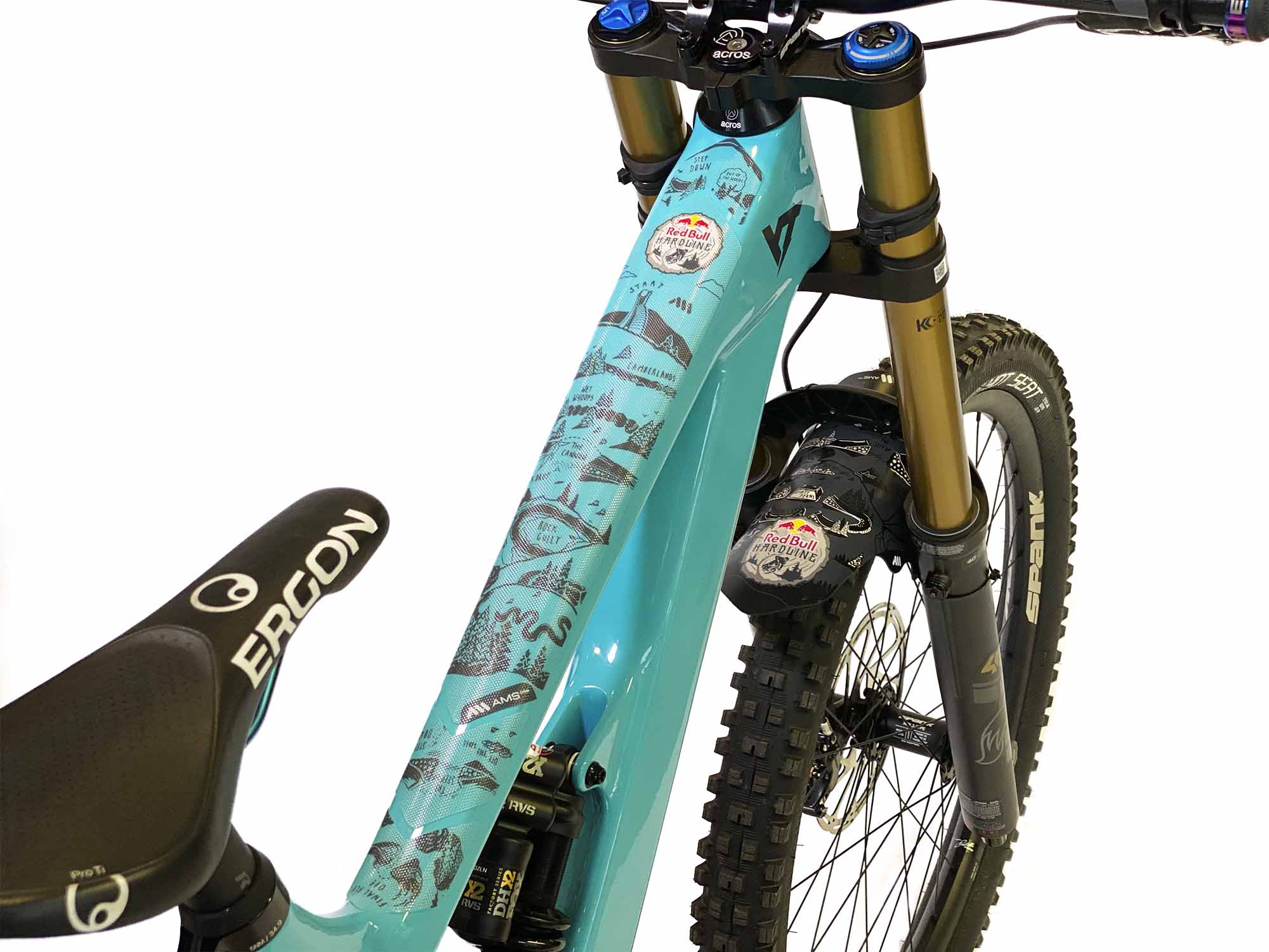 Ams R&b Frame AMS X Red Bull Hardline Frame Guard - Ultimate MTB Protection