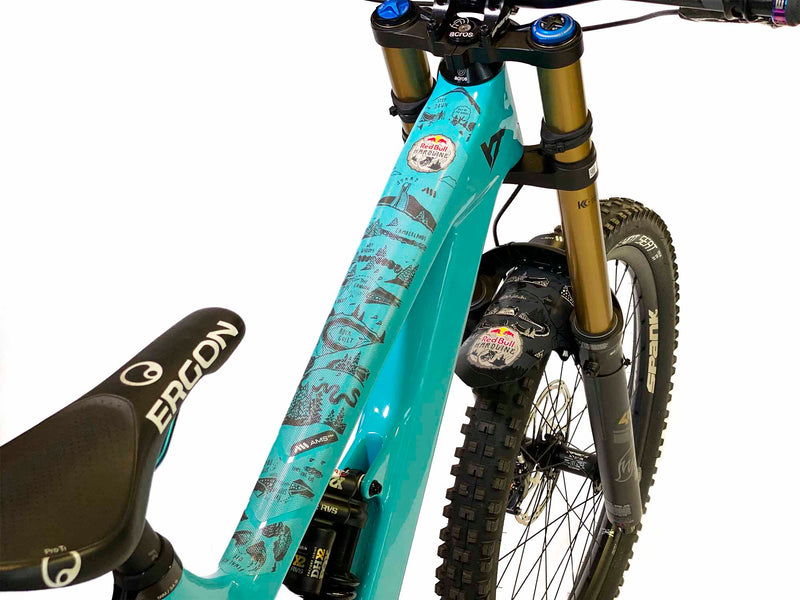 AMS X Red Bull Hardline Frame Guard - Ultimate MTB Protection