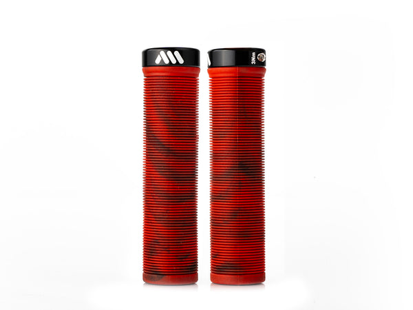 AMS Barcode Grips in Red Camo color. Product view