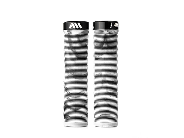 AMS Barcode Grips in White Camo color. Product view