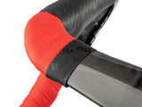 AMS Tessel Bar Tape in 2.5 mm thickness in red color closing tape detail