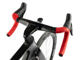 AMS Tessel Bar Tape in 2.5 mm thickness in red color quarter top view