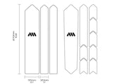 AMS Frame Guard Gravel/Road main measures