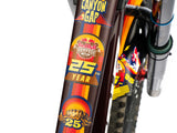 AMS X Red Bull Rampage 25th Anniversary Limited Edition Frame Guard Extra top tube logo product view installed in a bike