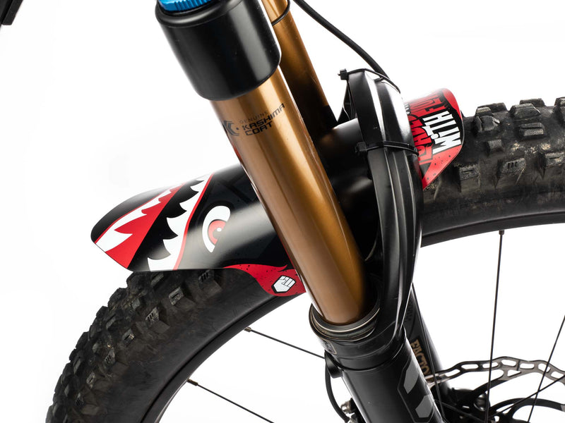 AMS X Fist Jaws P-40 Mud Guard Unyielding Trail Protection
