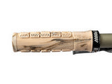 AMS X Bernard Kerr mtb grips product on a bike top detail image