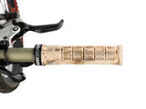 AMS X Bernard Kerr mtb grips product on a bike top image