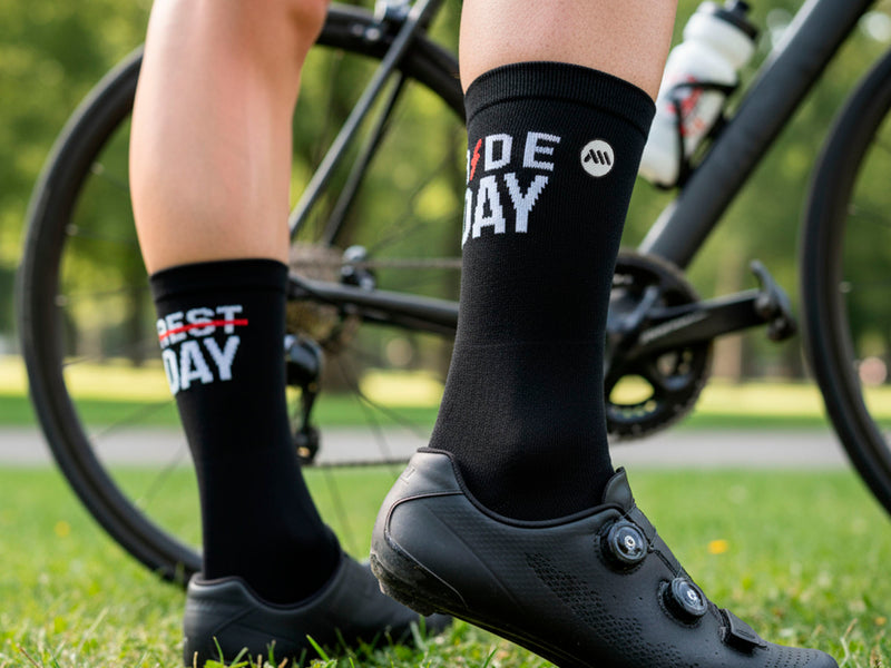 AMS Ride Day socks Black for road