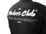 AMS Riders Club oversize tee in black detail back view