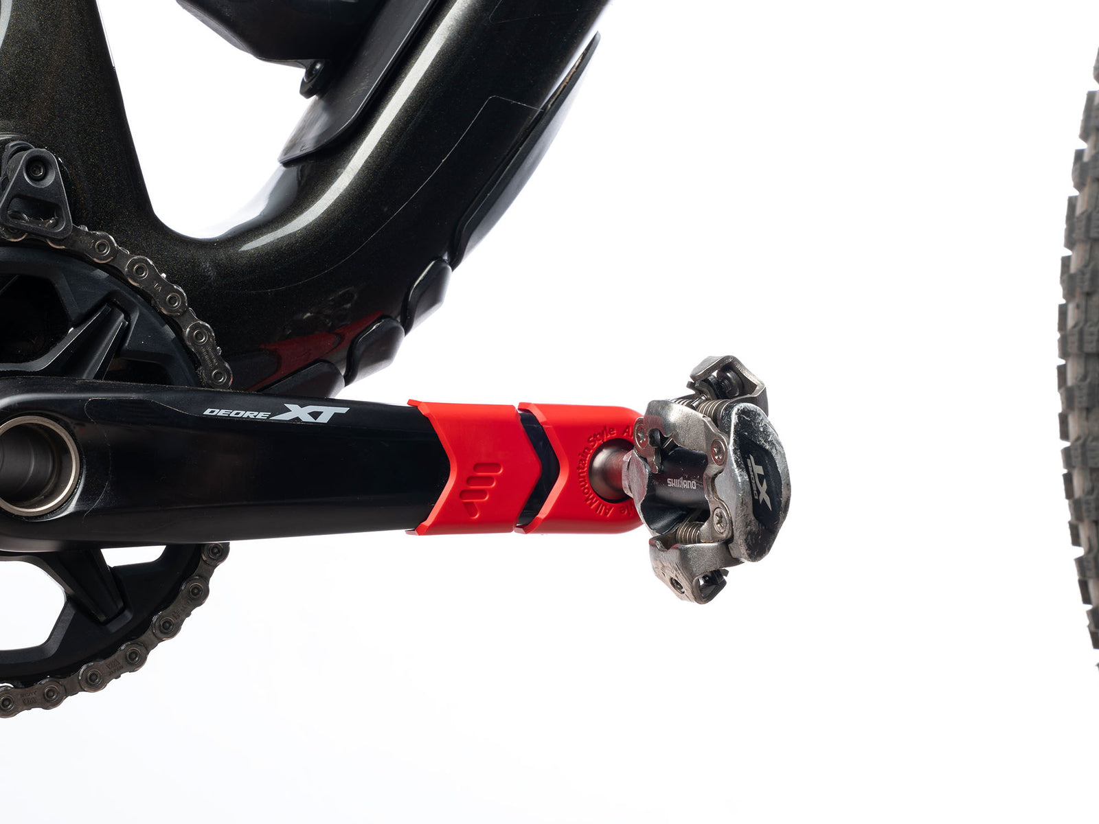 bike pedal arms AMS Crank Defender. RED