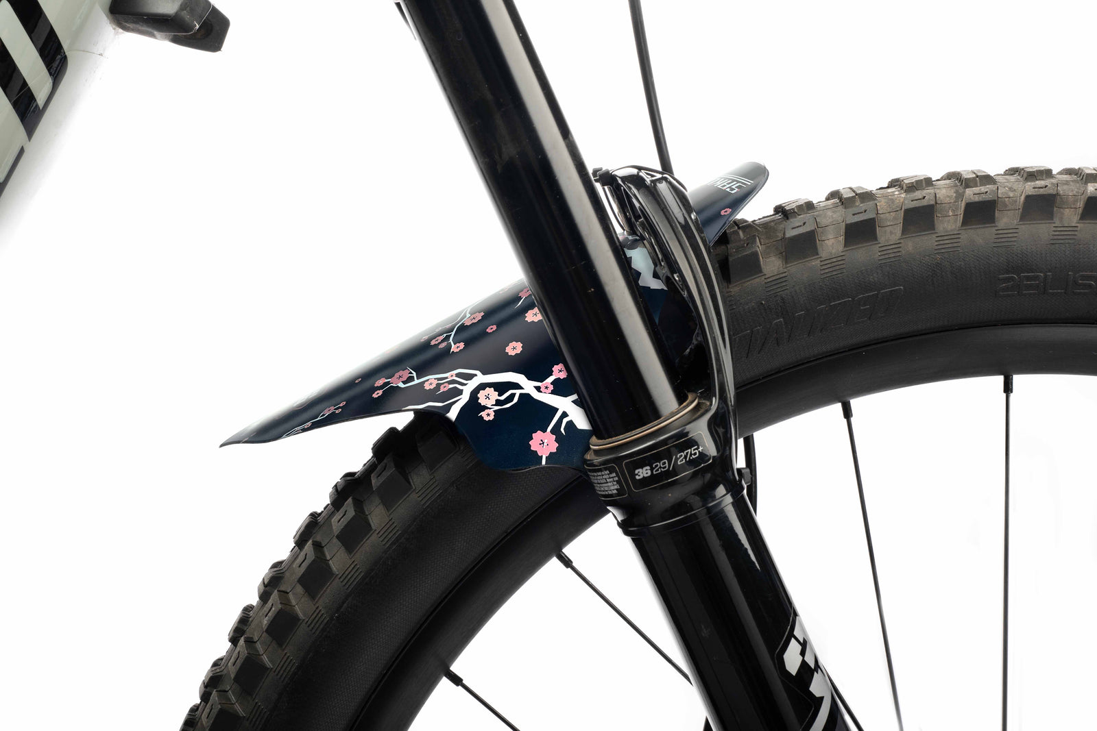 mtb schutzblech schablone AMS Sakura Mud Guard – Kirschblüten-MTB-Schutzblech