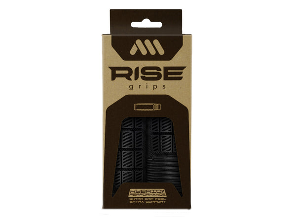 AMS Rise Grips in Black color. Packaging view