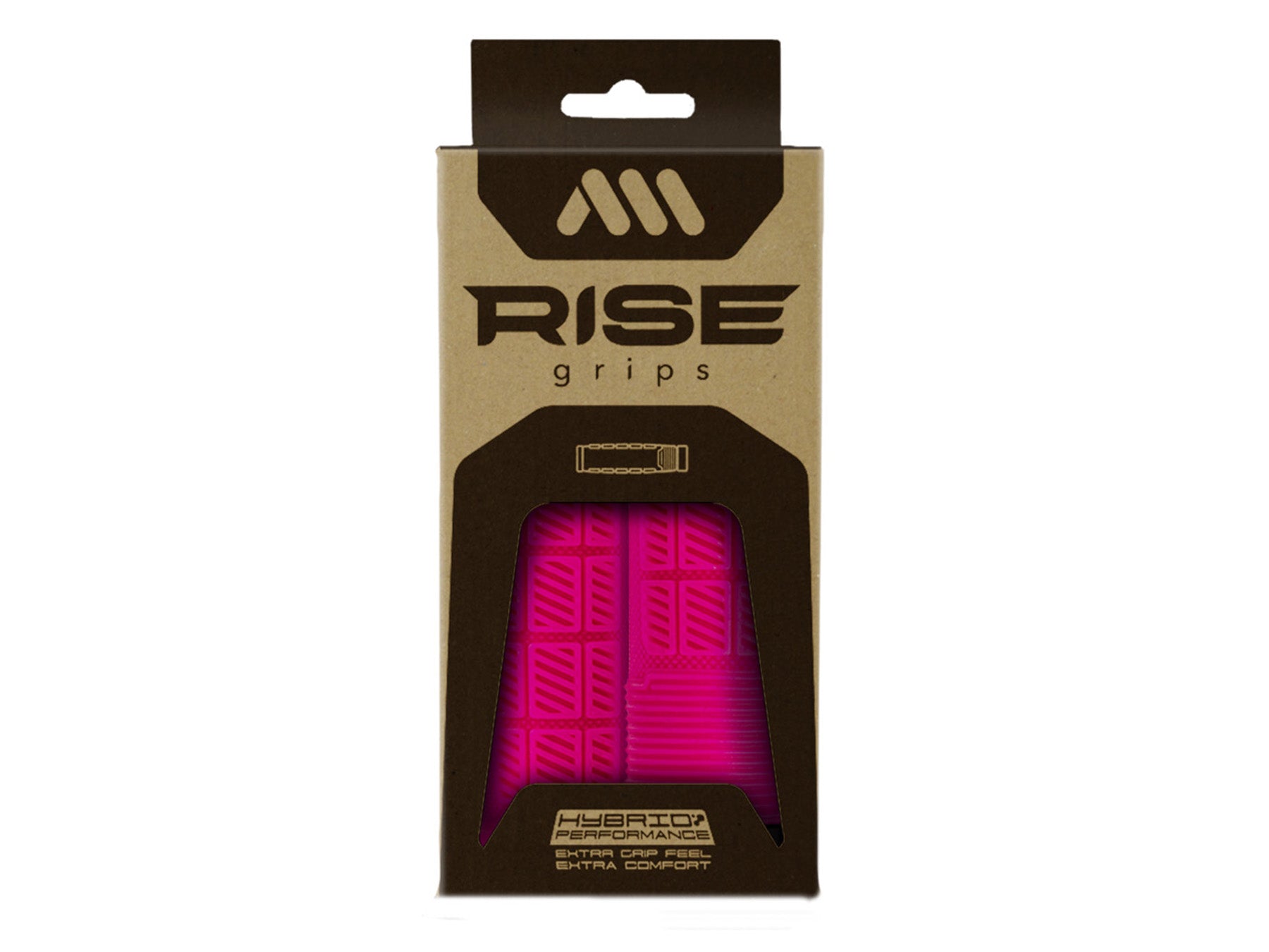 AMS RISE MTB Grips – Pink | Control, Comfort & Precision