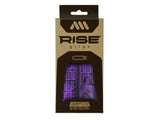 AMS Rise Grips in Purple Camo color. Packaging view