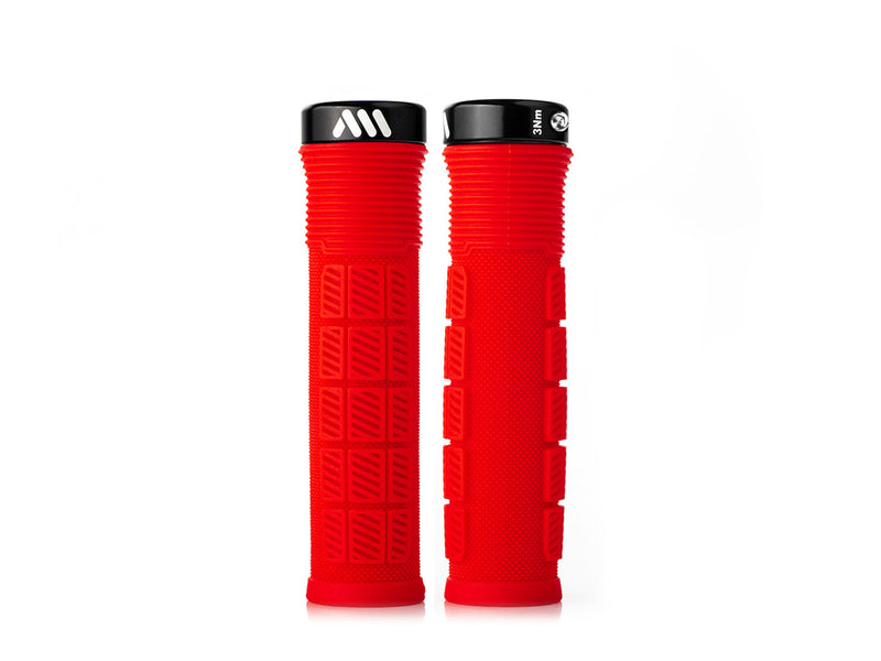 AMS Rise Grips in Red color. Product view