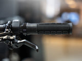 AMS SuperSoft grips in black product view from the front 