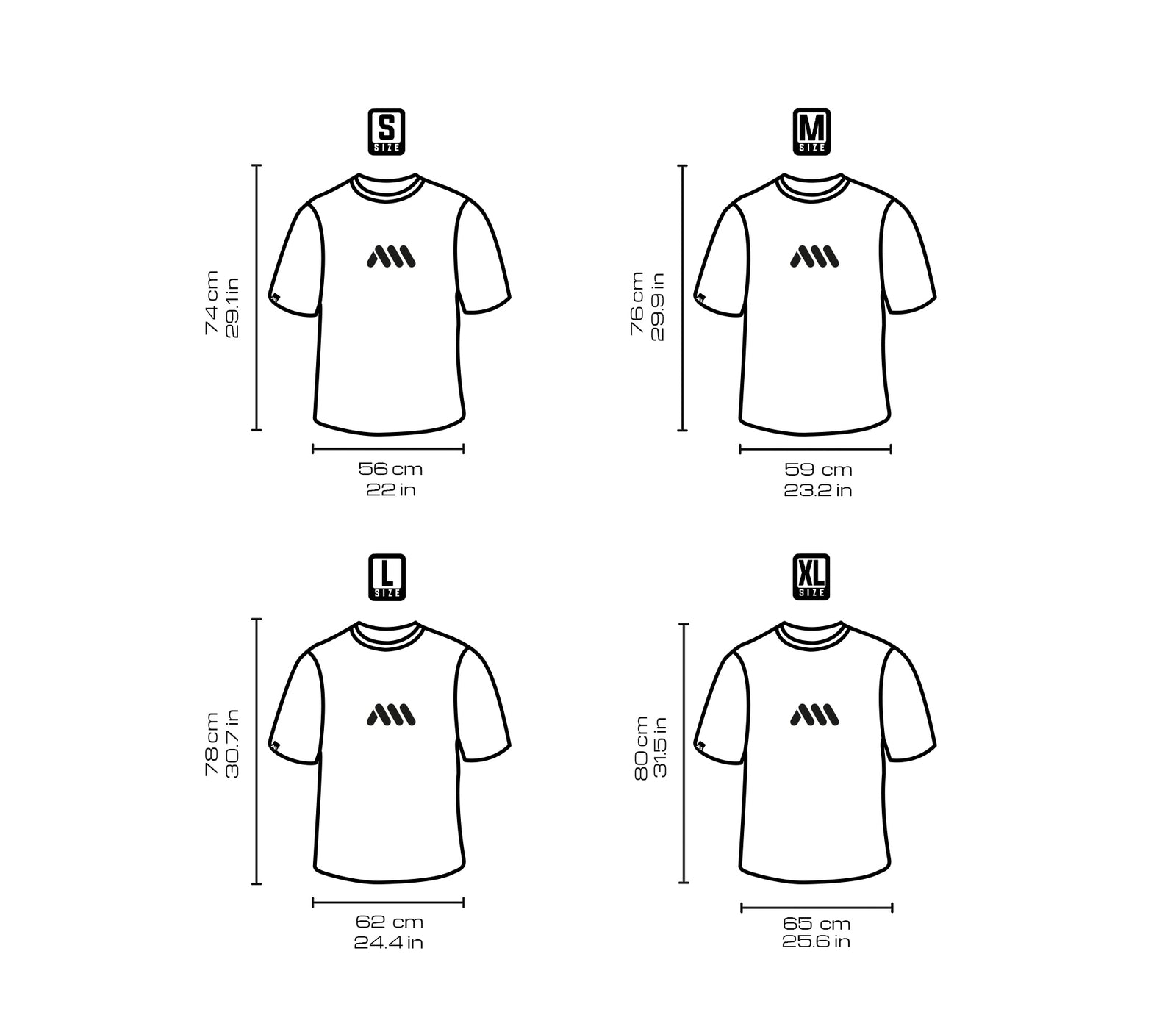 トップス 24ss awasa graphcheck shirt size2 T-shirt Size Chart I Shaka Wear SHGD Size Chart | Unisex