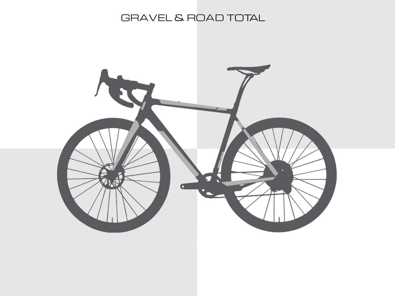 AMS Gravel/Road Frame Guard in TOTAL size example of aplication