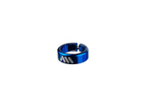 AMS Grip Collars Blue, pair of lock-on grip collars