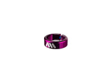 AMS Grip Collars Purple, pair of lock-on grip collars