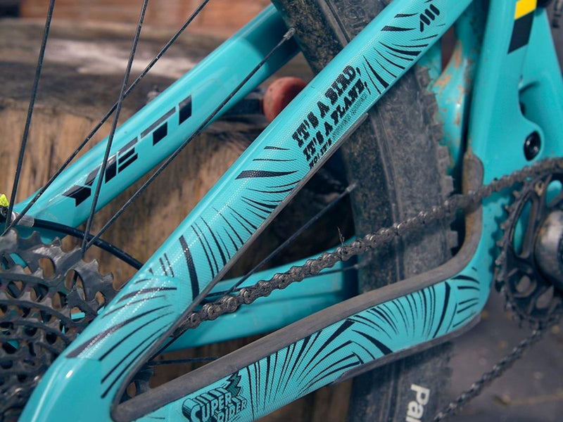 Full size Honeycomb adhesive Super Rider frame protection for mtb