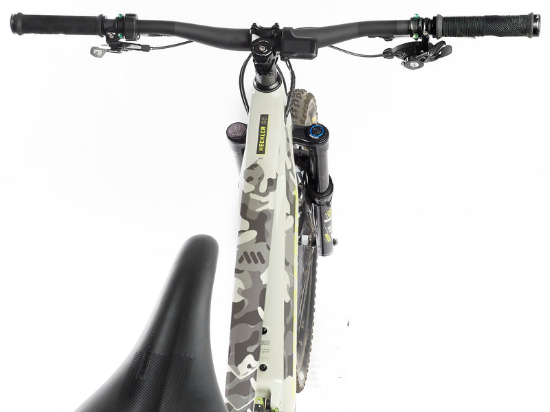  All Mountain Style Protector de marco de alto impacto Honeycomb  Total - Protege tu bicicleta de arañazos y abolladuras,  transparente/camuflaje : Deportes y Actividades al Aire Libre
