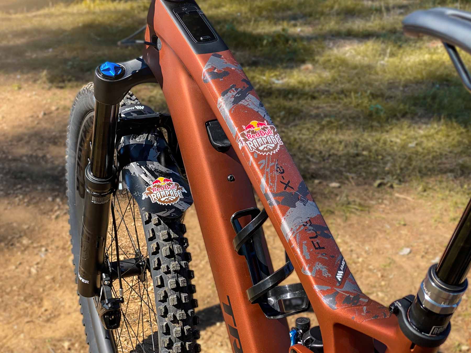 AMS X Red Bull Rampage frame protection for mtb. New edition