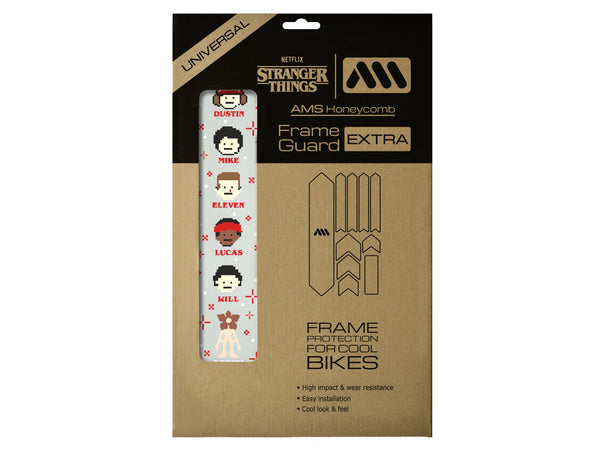 AMS X Stranger Things 8-bit Extra Size inside the packaging