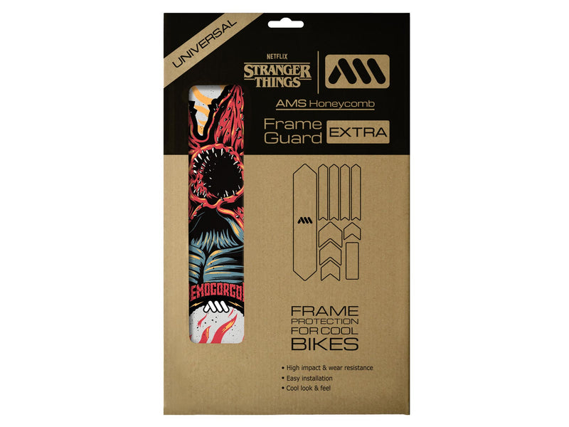 AMS X Stranger Things Demogorgon Clear Background Extra Size inside the packaging