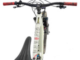 AMS X Stranger Things Lightbulbs Extra Size in Black installed on bike frame
