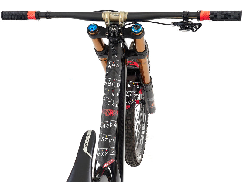 AMS X Stranger Things Lightbulbs Extra Size in White installed on bikeaging