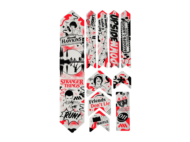 AMS X Stranger Things UpsideDown Extra Size in Black without packaging