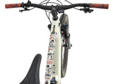 AMS X Stranger Things UpsideDown Extra Size in Black installed on bike