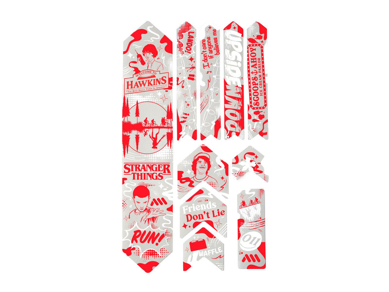 AMS X Stranger Things UpsideDown Extra Size in White without packaging