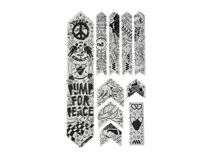 AMS X Velo Solutions Pump for Peace Frame Guard Extra in Black outside the packaging