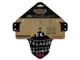 AMS X Stranger Things lightbulbs Mud Guard product in packaging