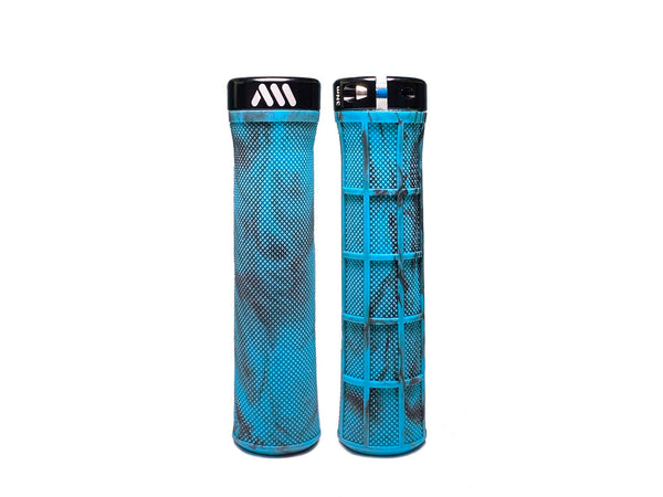 AMS grips Berm model blue camo color product