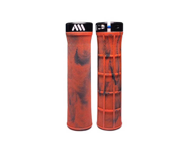 AMS grips Berm model red camo color product