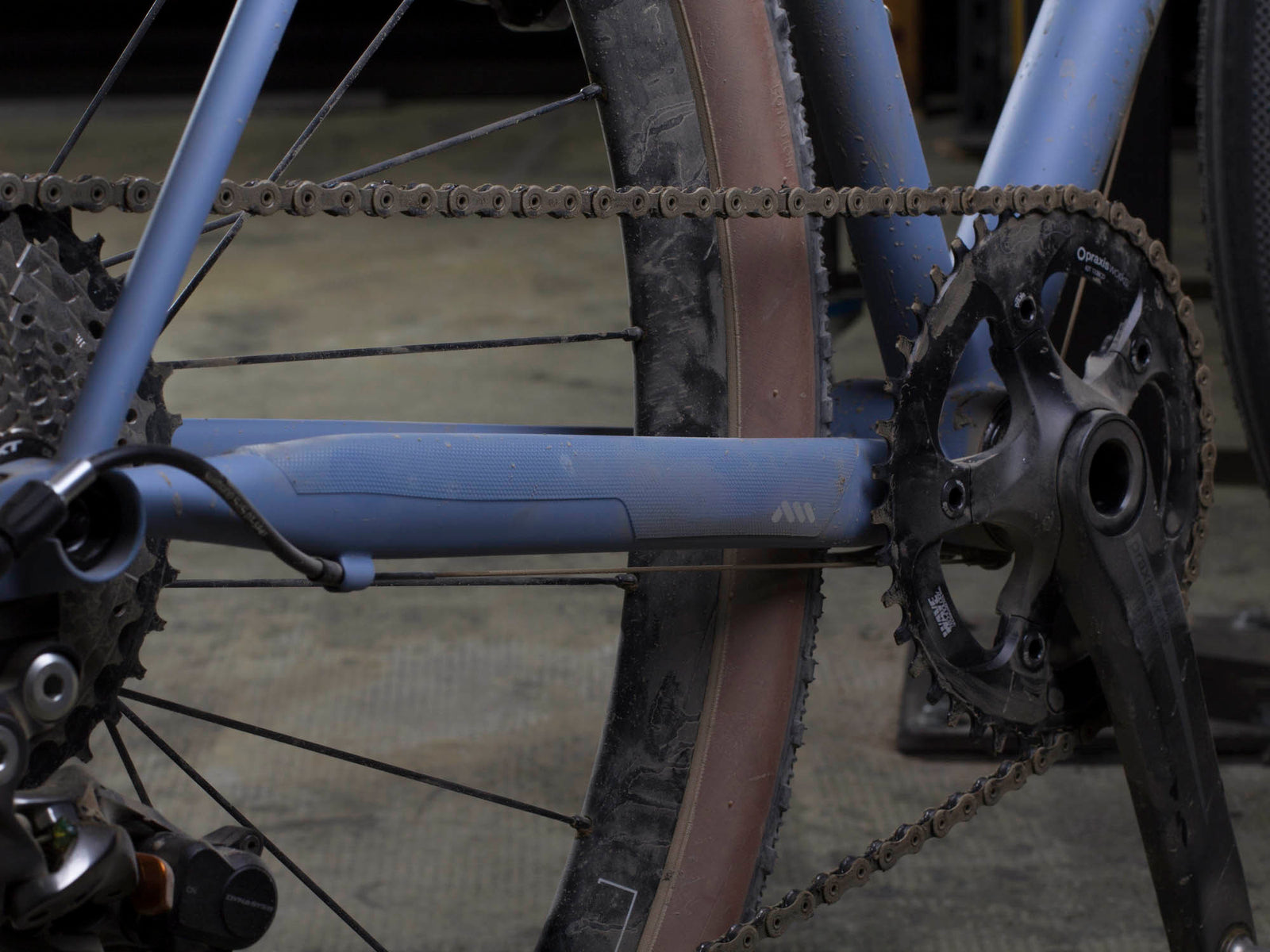 Clear chain stay protector for gravel, road, XC..- Chain Guard