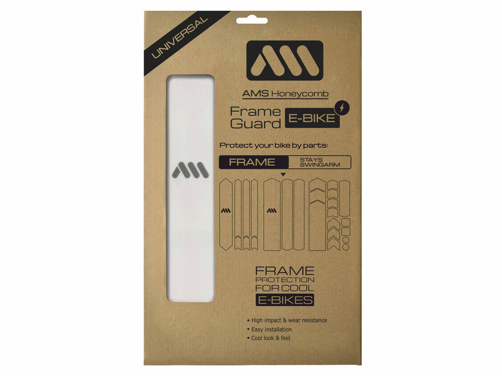 AMS Honeycomb Frame Guard E Bike Clear