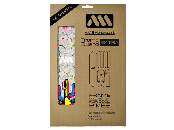 AMS X Freeride Fiesta Frame Guard Extra size in the packaging