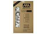 AMS Frame Guard Extra size version with the black signature graphics inside the packaging